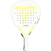 Tecnifibre Wall Breaker 360W tennisracket in wit en zwart design.