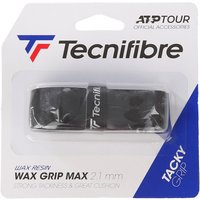 Tecnifibre Wax Max Grip zwarte gripband voor tennisrackets