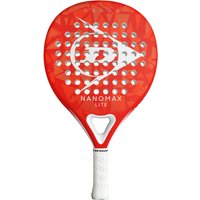 Dunlop Nanomax Lite padel racket in zwart met oranje accenten