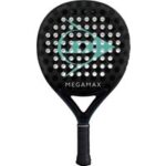 Dunlop Megamax golfbal wit op donkere achtergrond