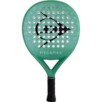 Dunlop Megamax Green padel racket in voorkant weergegeven
