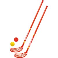 Oranje hockeystick van Schildkröt Fitness Fun-Hockey Set voor kinderen