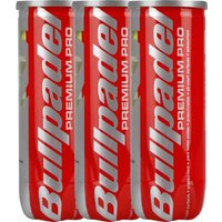 Bullpadel Premium Pro padelballen 3x verpakking drietal.