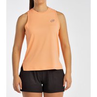 Bullpadel Etilo Tanktop voor dames in abrikoos kleur