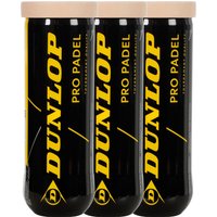 Dunlop Pro tennisballen set van 9 stuks in drie verpakkingen