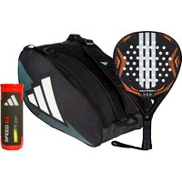 Adidas Match 2026 Plus rackettas met balverpakking zwart
