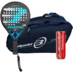 Bullpadel Vertex 2 CTR Plus rackettas met bijgeleverde balverpakking