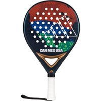 Adidas Multination WC2026 Padel racket wit met blauwe accenten
