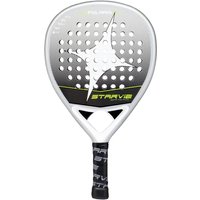 Starvie Polaris padel racket in zwart met geel accent design