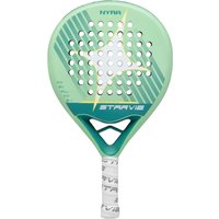 Starvie Nyra Padel racket in zwart en geel design