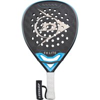 Dunlop FX Lite padel racket in zwart en geel design