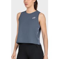 Bullpadel Palacel Tanktop Dames in zwart met logoprint