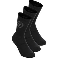 Drie paar Bullpadel BP262 sportsokken unisex in verpakking