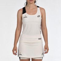 Bullpadel Pirac tanktop voor dames in donkerblauw en wit