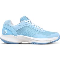 Wilson Hurakn Pro V2 Padel schoen voor dames in blauw wit