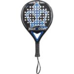 Black Crown Coyote Carbon 3k padel racket met carbonkoolstofweving