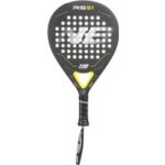 Enebe Full Tubular Carbon padel racket zwart en rood