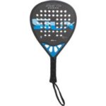 Siux Invicta padel racket met zwart en goud design