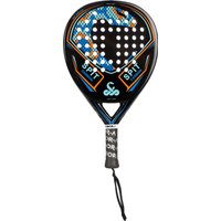 Vibora Spit Carbon padel racket met zwarte en gele details