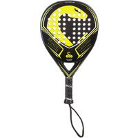 Zwarte padel racket Vibora Black Mamba met klassiek design