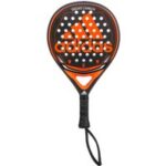 Adidas Bisoke Carbon padel racket in zwart met carbon details