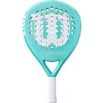 Wilson Blade LS V4 padel racket met zwart-rood design