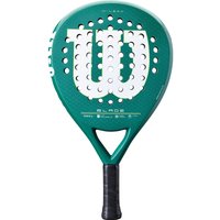 Wilson Blade V4 padel racket met zwarte en rode afwerking