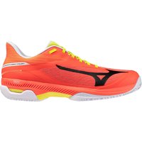 Mizuno Wave Exceed Court padelschoen voor heren, zwart en oranje