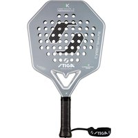 Stiga 3K 2 Cybershape Padel racket in zwart en geel design