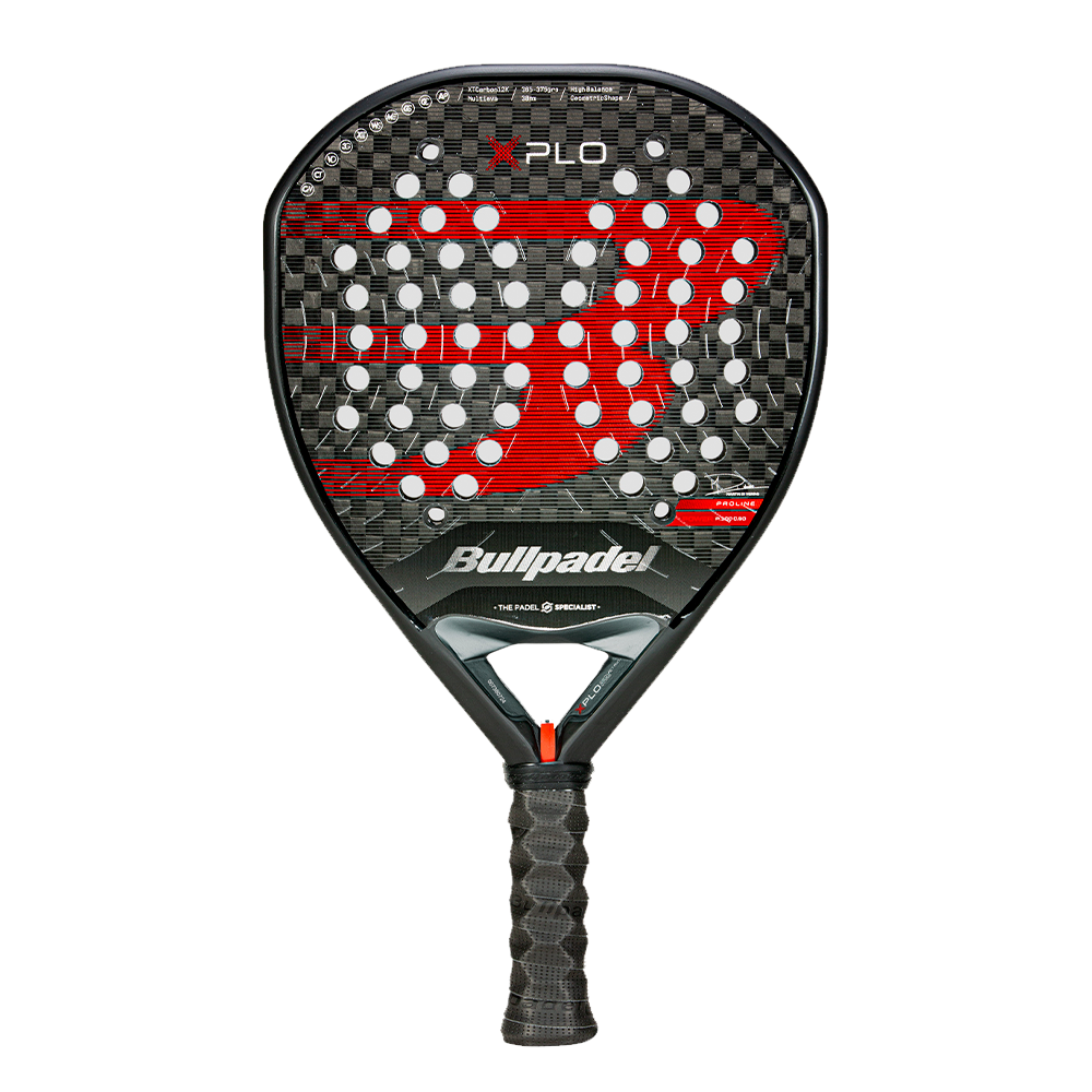 Bullpadel Xplo 2025 Di Nenno padelracket met zwart-geel design