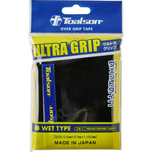 Toalson Ultra Overgrip set van drie stuks voor racketbespanning