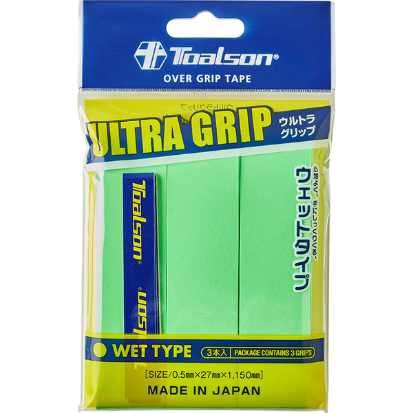 Toalson Ultra Overgrip set van drie stuks voor tennisracket