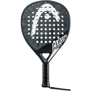 HEAD Flash Pro tennisracket in zwart en grijs design