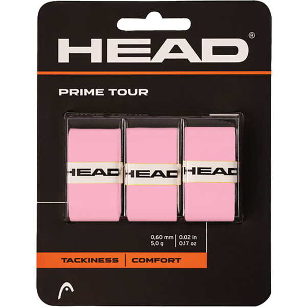 HEAD Prime Tour overgrips set van drie stuks voor beter grip