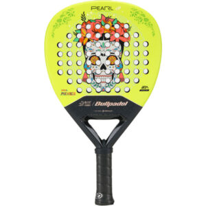Bullpadel Pearl Premier padelracket met pareleffect in goud