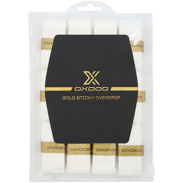 Oxdog Gold Sticky Overgrip 12-pack griptape voor sportrackets