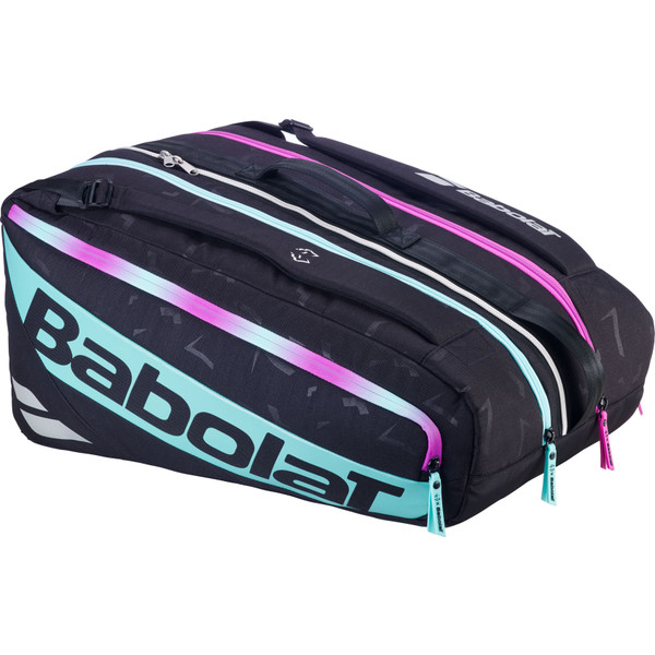 Babolat Pro Juan Lebrón Racketbag in zwart met gele details