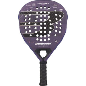 Bullpadel Neuron 02 Edge 27 padelracket zwart en oranje design