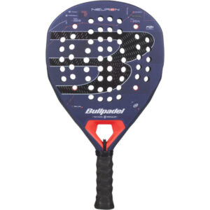 Bullpadel Neuron 27 padelracket met zwart-rode afwerking
