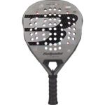 Bullpadel Neuron 02 Comfort 27 padelracket in zwart en blauw