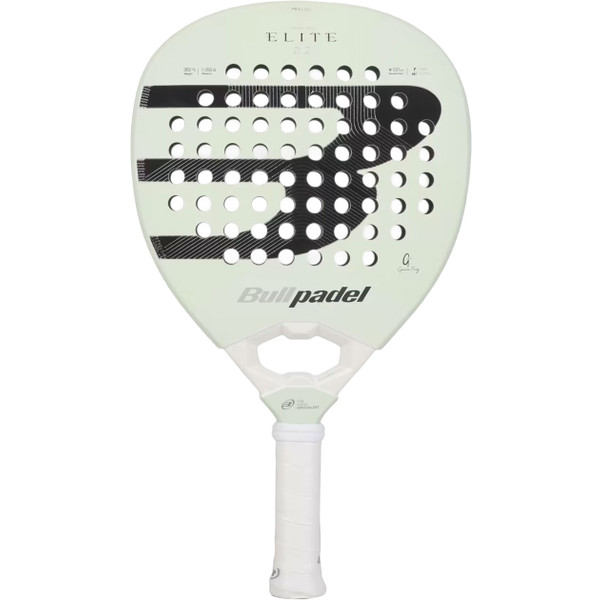Bullpadel Elite 02 27 padel racket zwart geel design