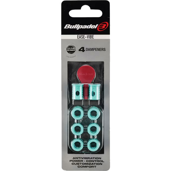 Bullpadel Ease Vibe Dempers voor padelracket