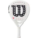 Wilson Bela LS V3 padelracket in grijs en oranje design