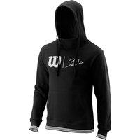 Wilson Bela Slimfit hoodie heren zwart-wit capuchon