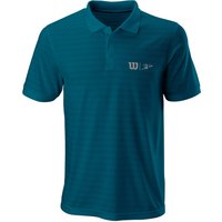 Wilson Bela Stripe II Polo heren in blauw met streeppatroon