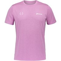 Paarse Babolat CREW LEBRON t-shirt voor mannen