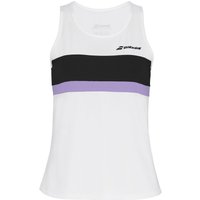 Babolat padel tanktop voor dames in wit