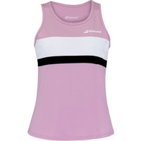 Babolat padeltennis tanktop voor dames in mauve kleur