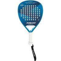 Bullpadel Pearl Cloud 25 padel racket in zwart en wit design