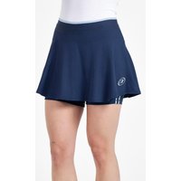 Bullpadel Tajar rok dames in blauw met geïntegreerde short